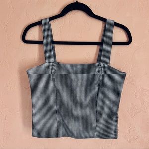 NWT Cupcakes & Cashmere Checkered Tank